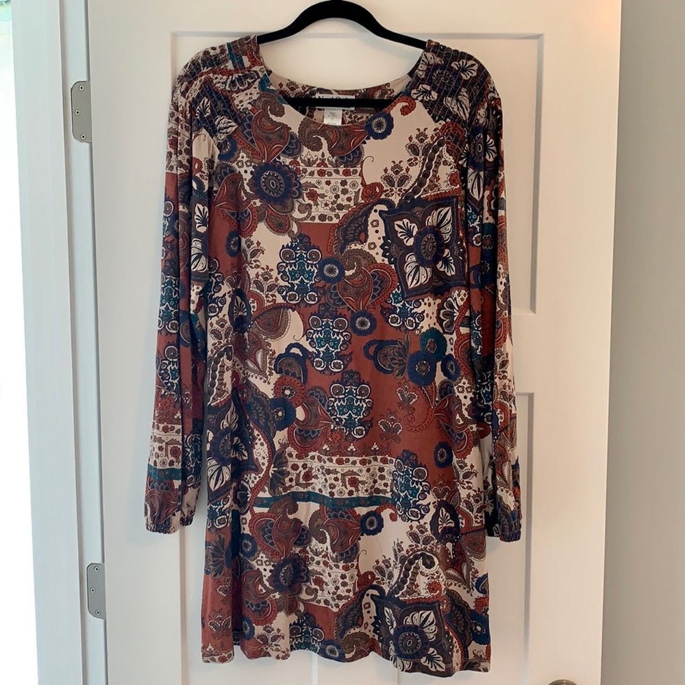 Paisley vintage dress